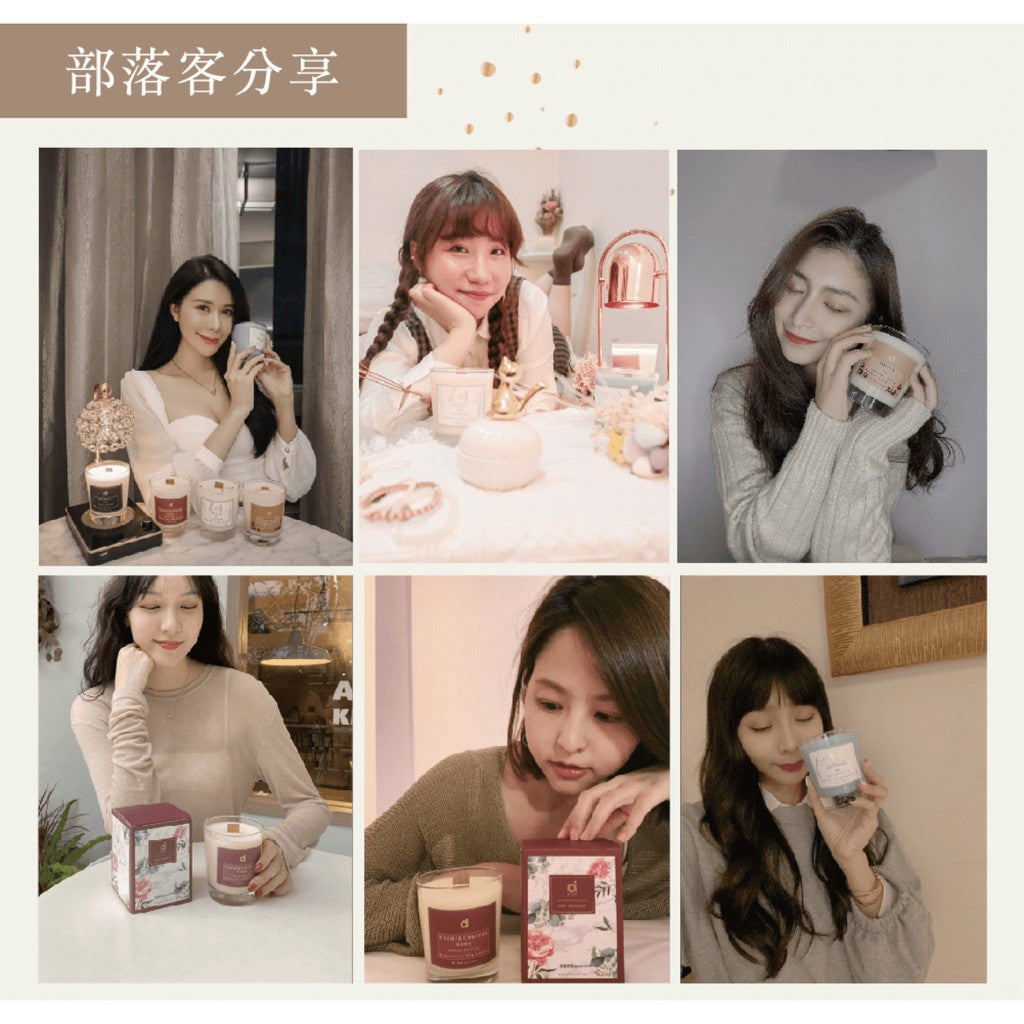 【愛創造 Allietare】香氛木薪乳液蠟燭200g/45g 天然/無毒/無灰燼 可當乳液、潤膚乳