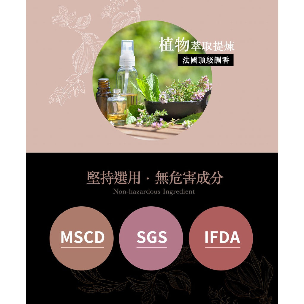 【愛創造 Allietare】經典單入霧香禮盒『沁心 Slightly Cold』(海草) WePerfume霧香
