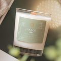 【愛創造 Allietare】『優雅 Grace』(檸檬茶) 檸檬馬鞭草、綠茶 香氛木芯乳液蠟燭-200g 手工香薰蠟燭