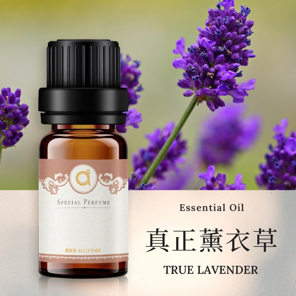 【真正薰衣草-True Lavender】單方精油 愛創造Allietare
