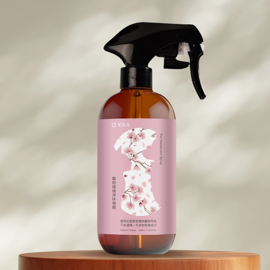 【貓狗友善香氛】環境淨味噴霧 芳香+消臭+抑菌 寵物家庭首選 300ML 愛創造 Allietare MIT